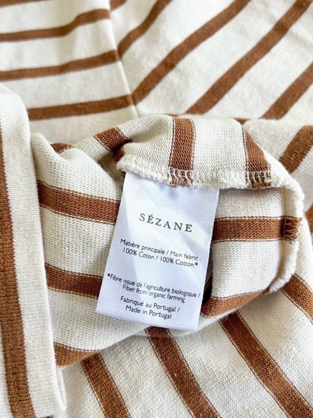 Sezane Colette Marinière sailor stripe top - Picture 8 of 10